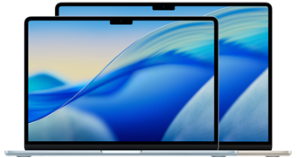 MacBook Air 13 pouces et MacBook Air 15 pouces