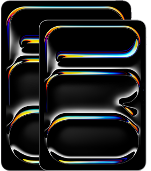 11-palcový a 13-palcový iPad Pro znázorňujúce rozdielne veľkosti