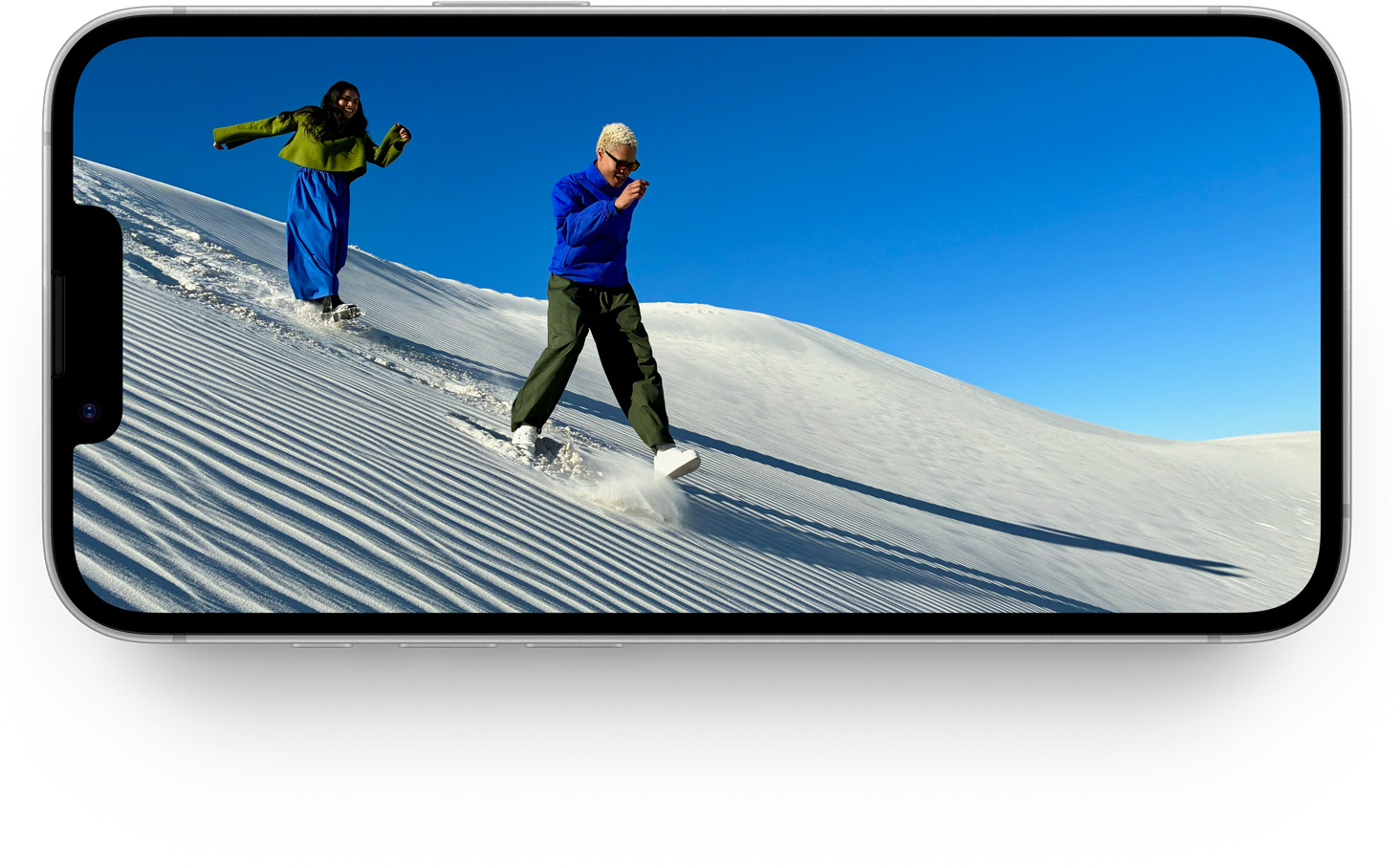 iPhone 16e prikazuje briljantan Super Retina XDR zaslon